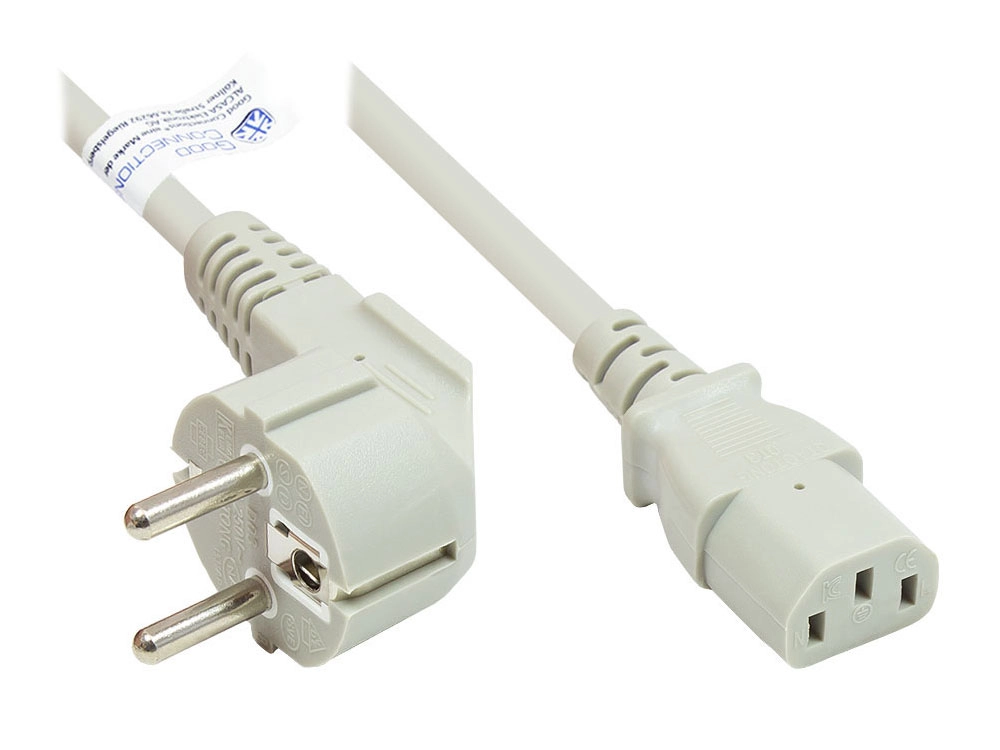 Alcasa P0130-GR030 power cable White 3