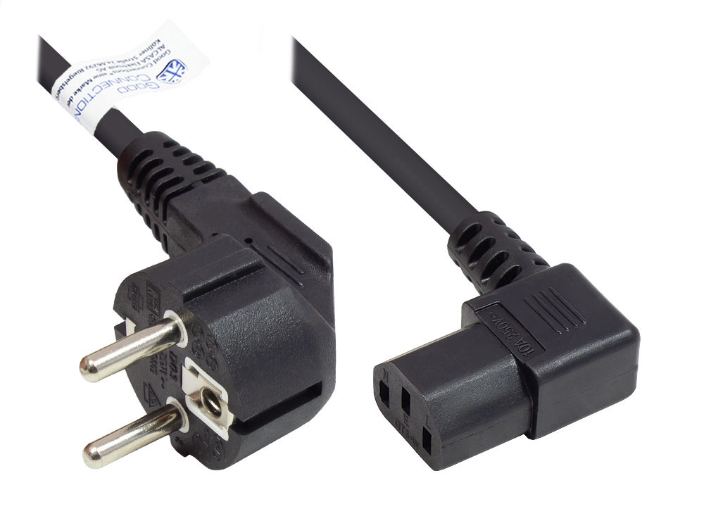 Alcasa P0131-S030 power cable Black 3