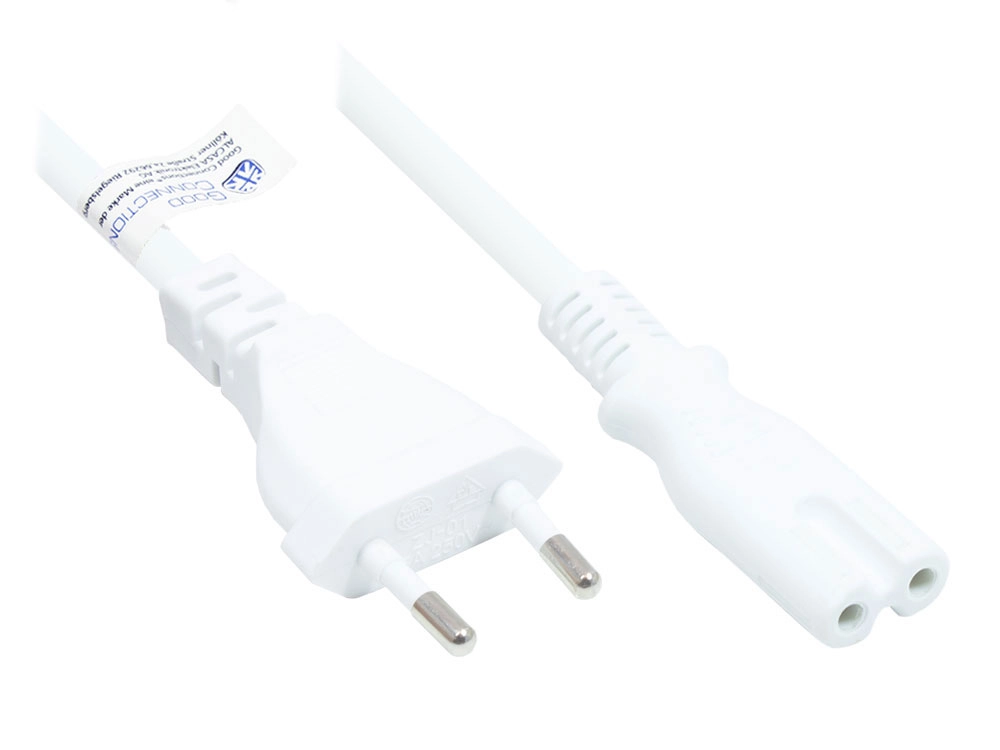Alcasa P0370-W005 power cable White 0