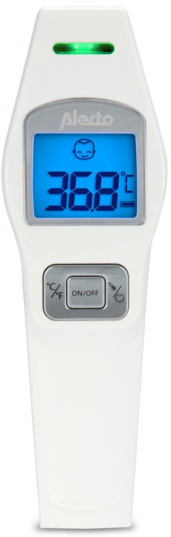 Alecto infrared forehead thermometer white BC-37