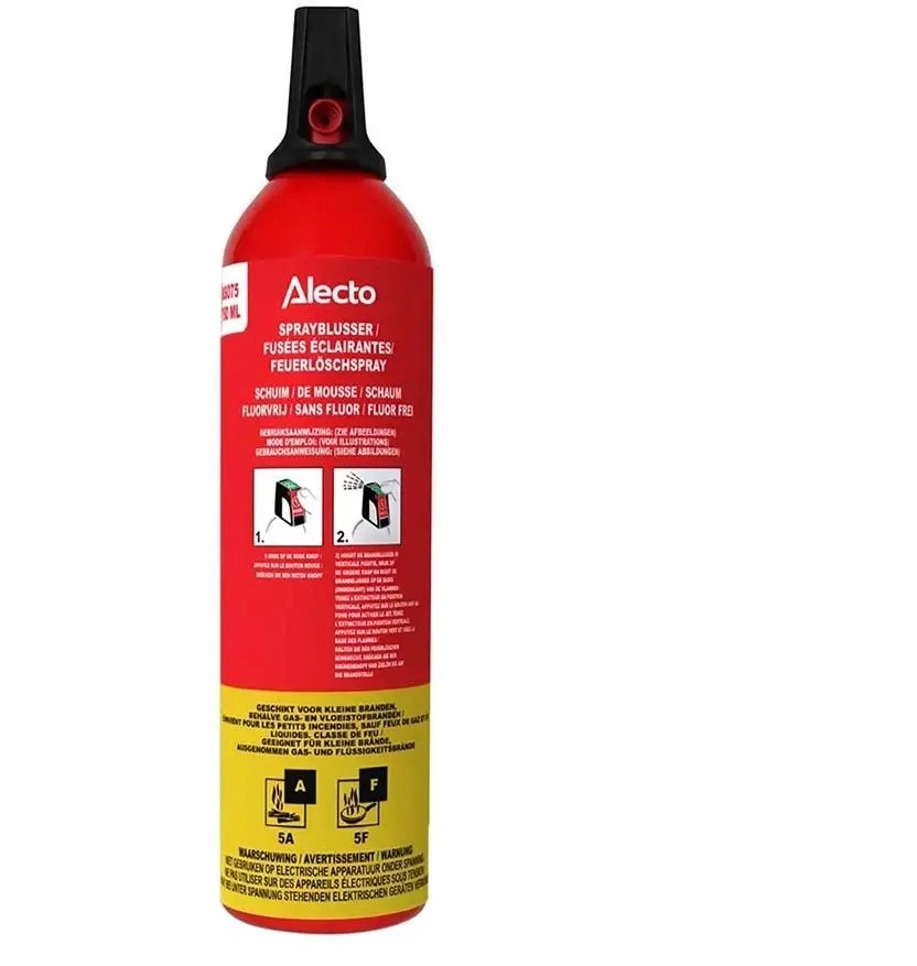 Alecto BS075 fire extinguisher spray 750