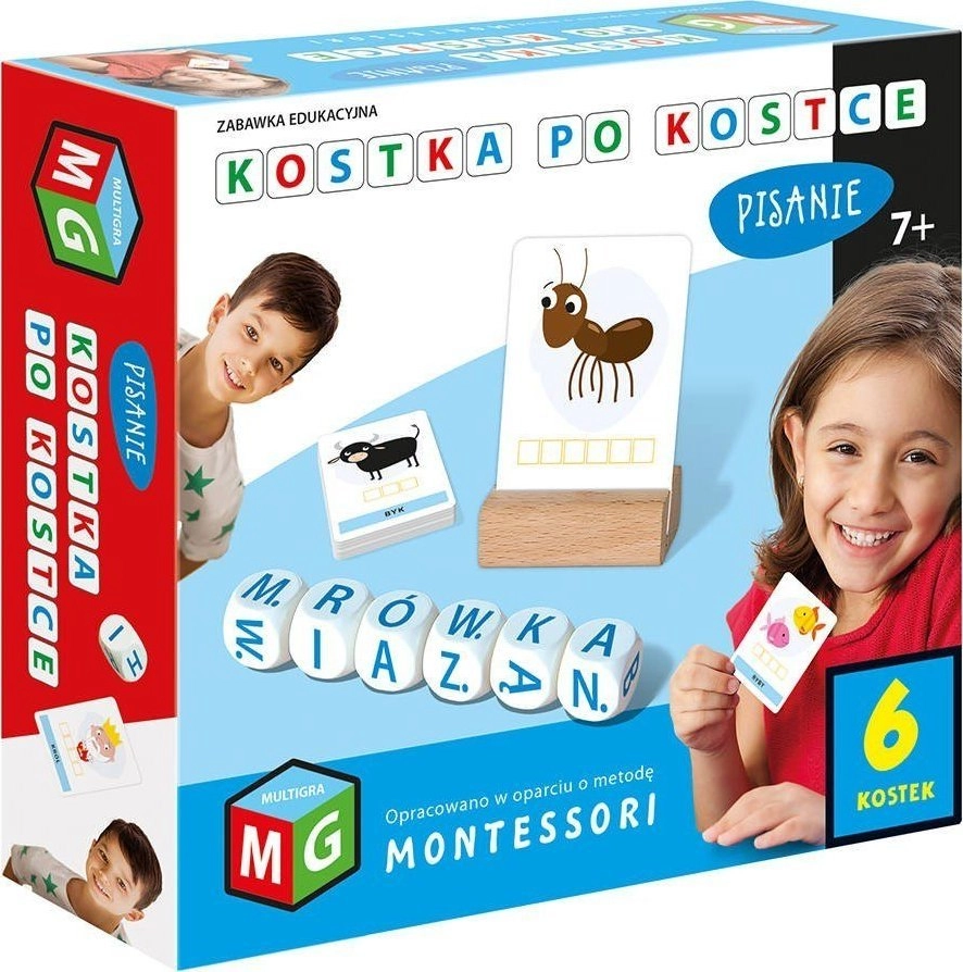 Montessori zab.eduk.kostka...Pisanie 6kostek