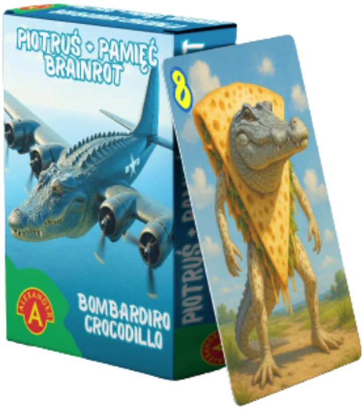 Piotruś+pamięć Brainrot/Bombardiro Crocodilo 31522 15044363 5906018031522
