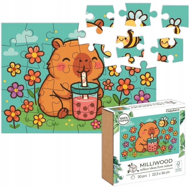 Milliwood ClassJigsawpuzzle30el Capybara 50851 15493641 5906018050851
