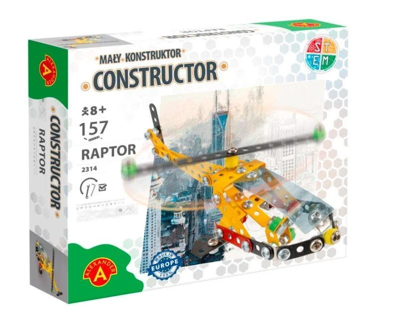 Alexander Metal Constructor - Raptor Helicopter