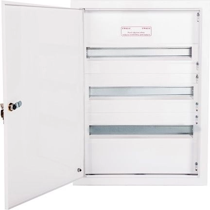 Alfako Modular switchgear 3x20 flush-mounted IP40