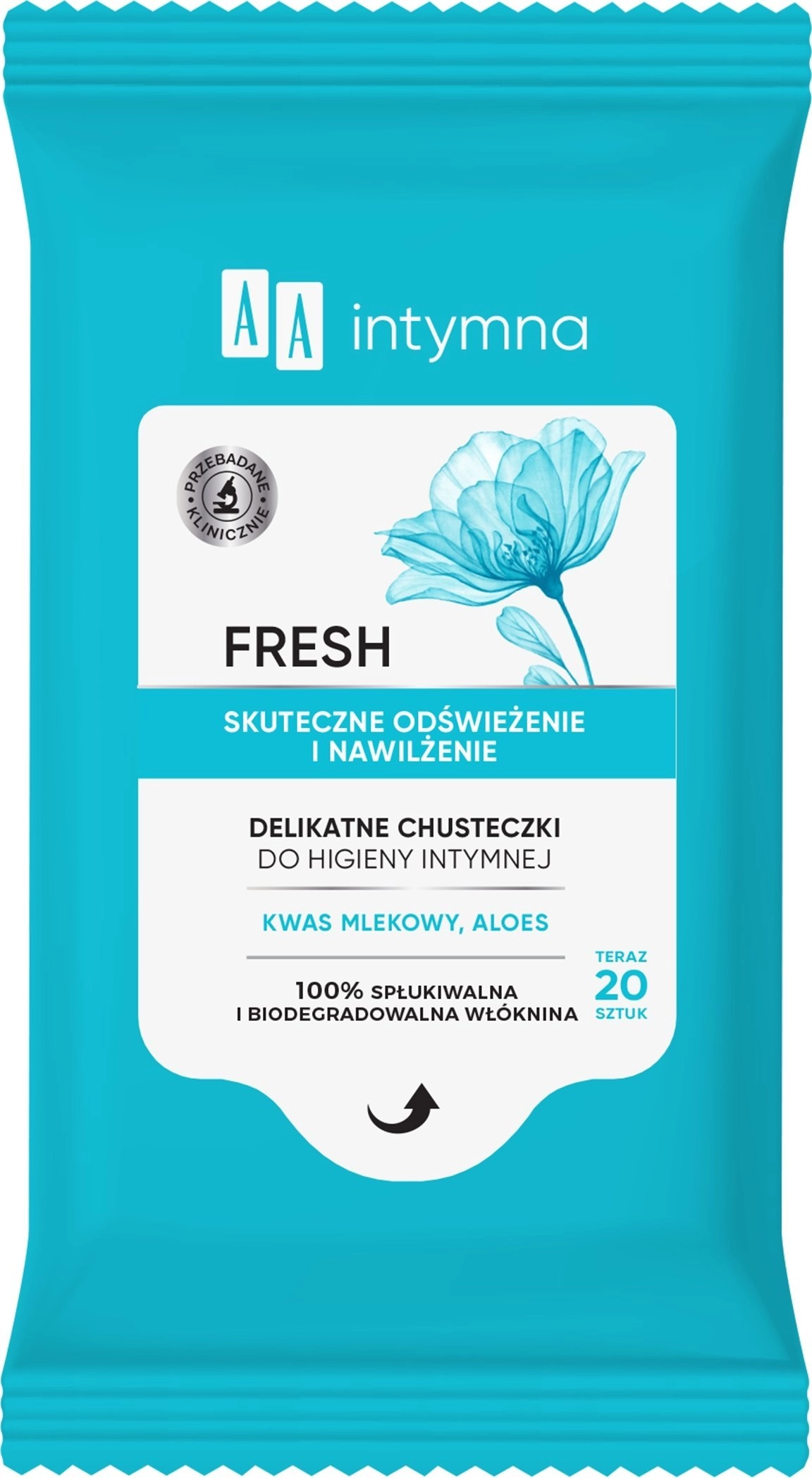 AA_Intymna Fresh delicate wipes for intimate