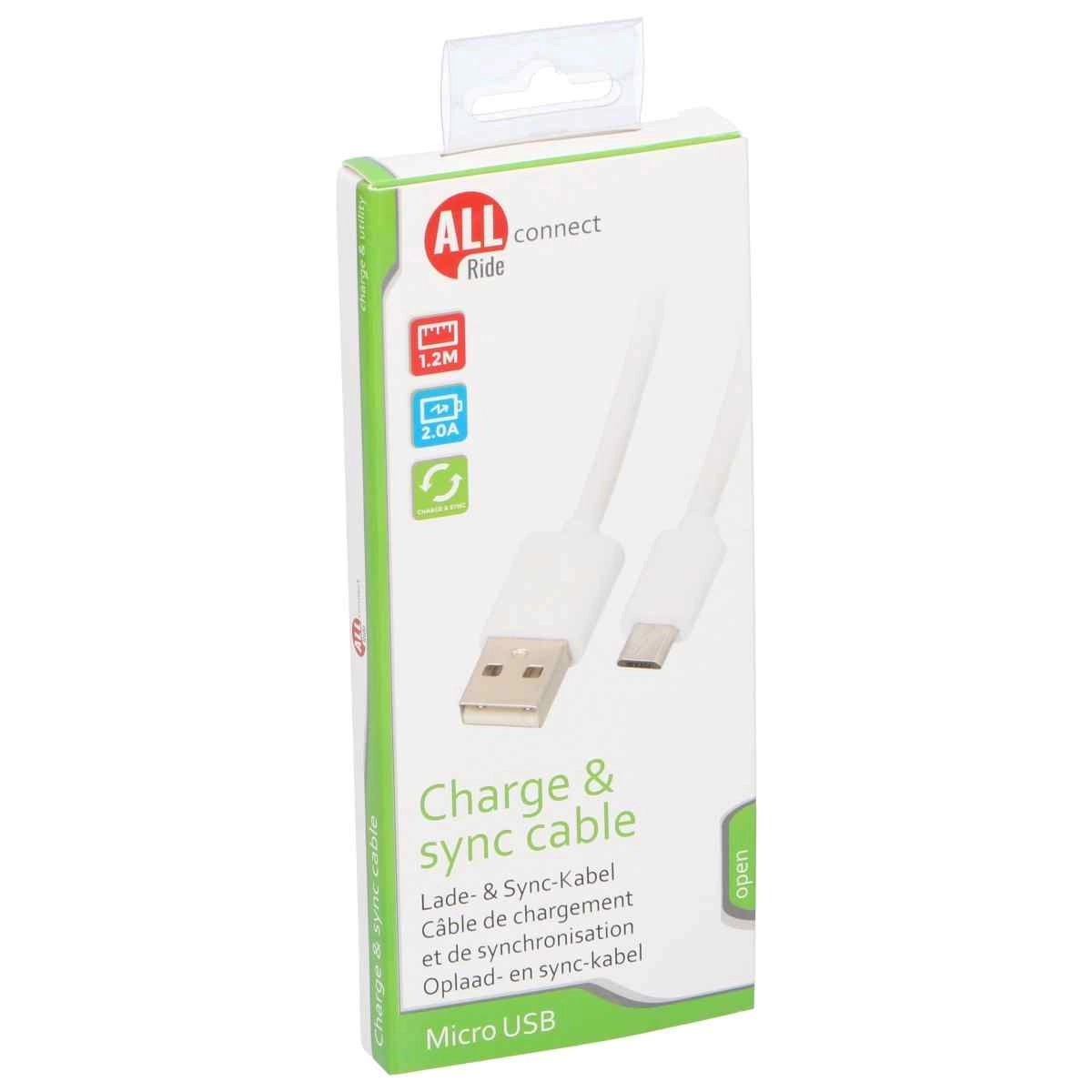 Lādētājs micro USB 1 2m 2A