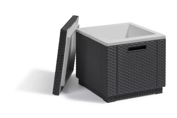 Allibert Ice Cube graphite aukstuma soma