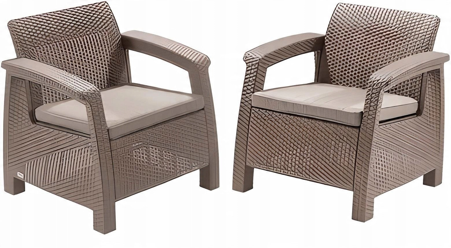 Garden chairs Corfu Duo Set besi