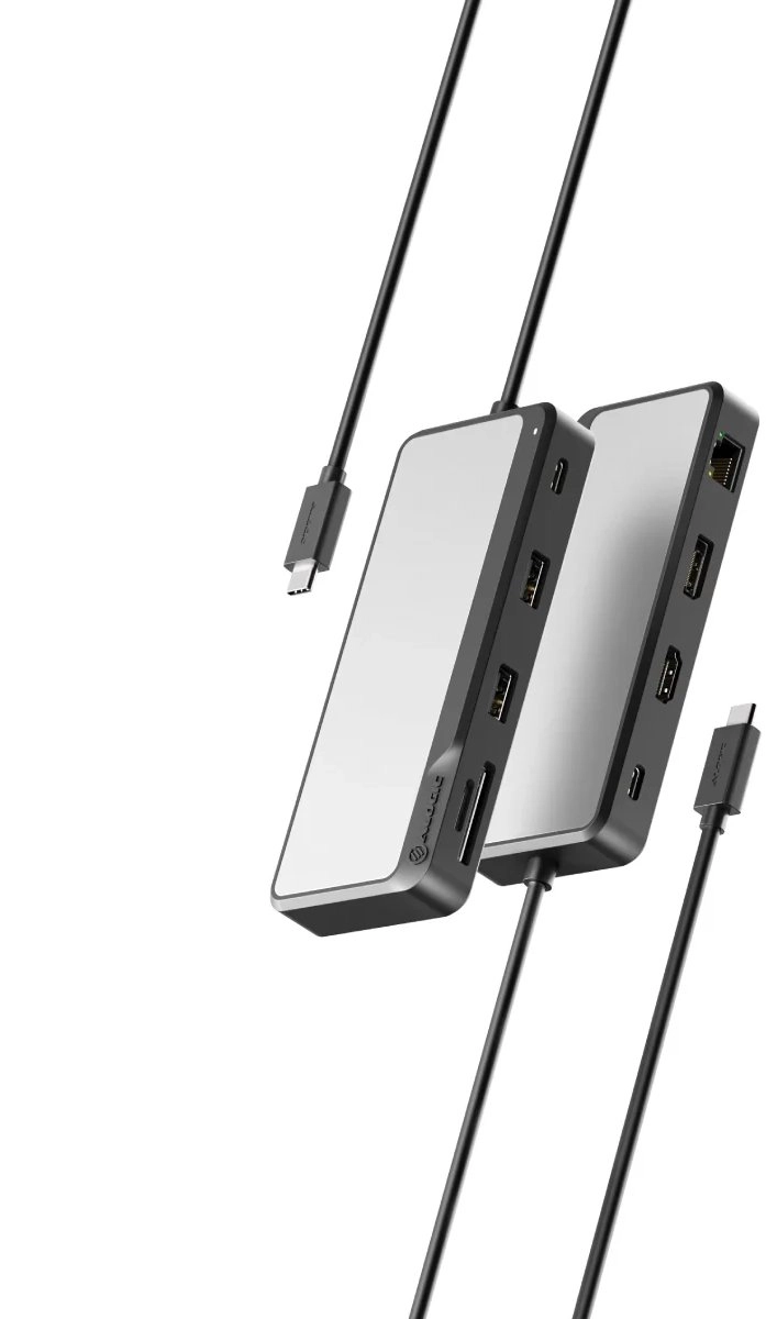 PRO AXIS USB-C 8-IN-1 DUAL DISPLAY