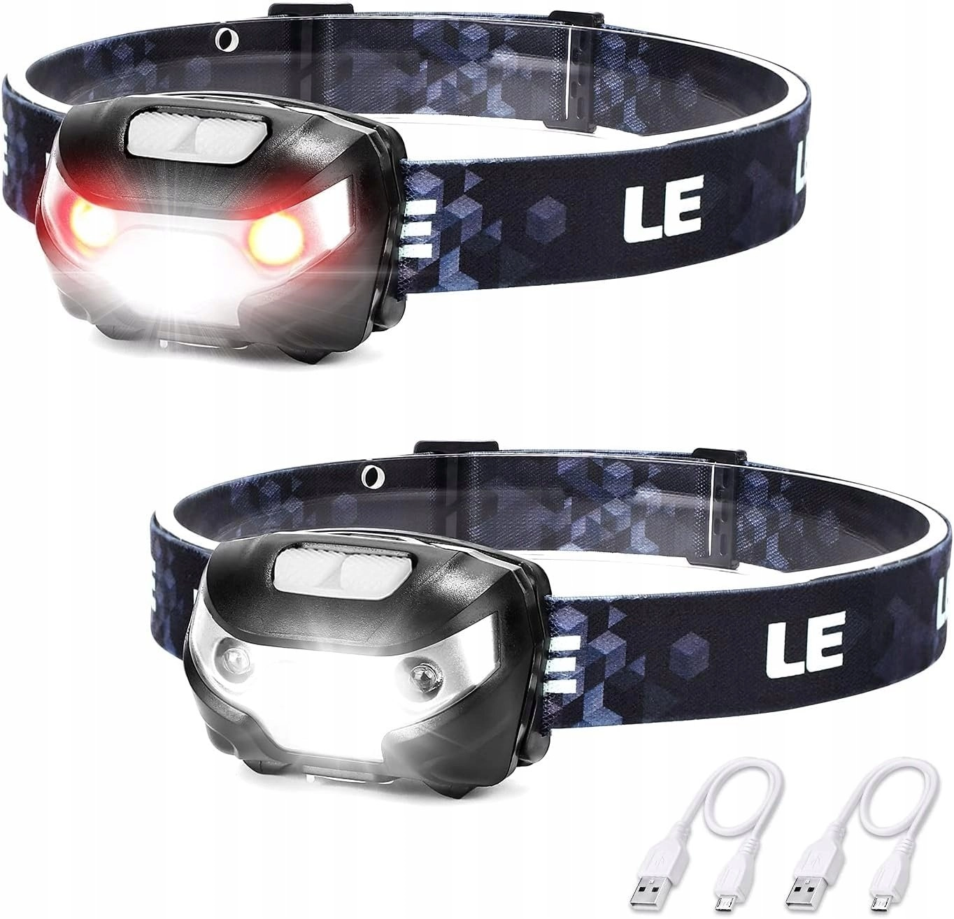 Alogy Lepro Head Torch (2 Pack)