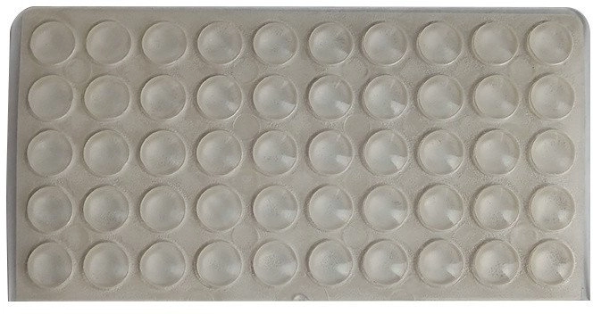 ADHESIVE PADS 3MM TRASP 10MM 50PCS