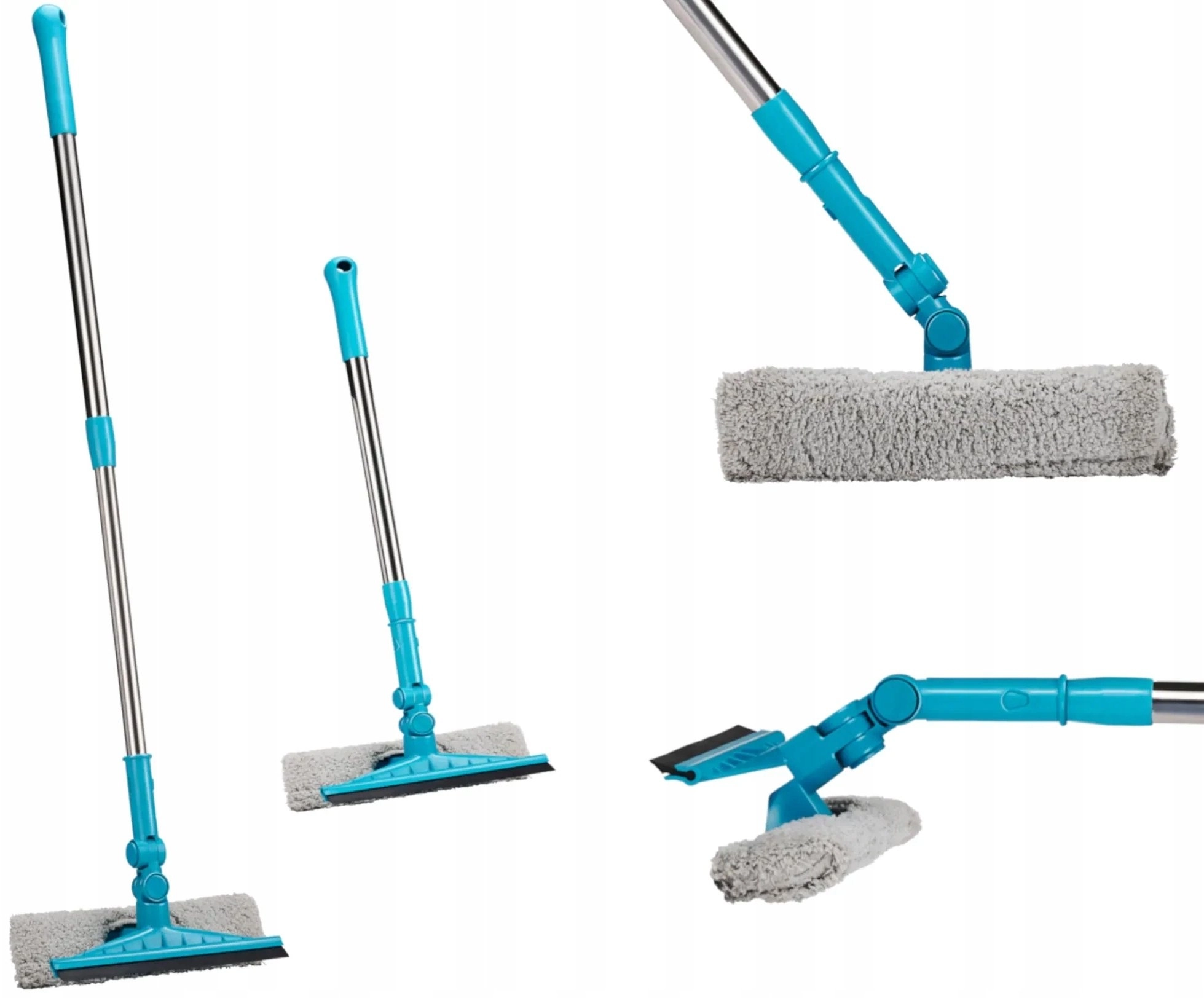 Alpina 2-in-1 window glass washer/squeegee with
