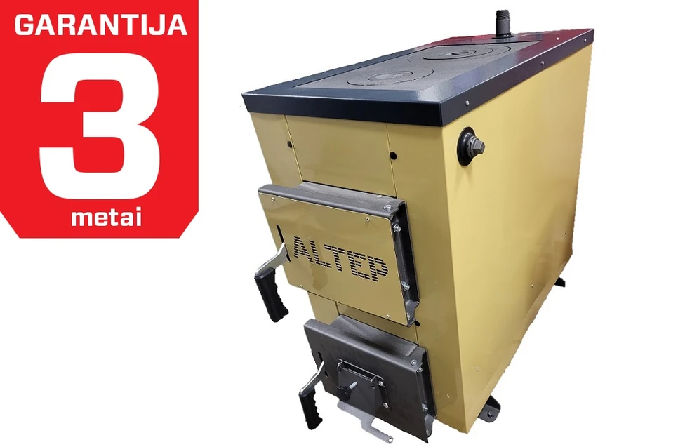 Solid fuel boiler-stove ALTEP 20 kW