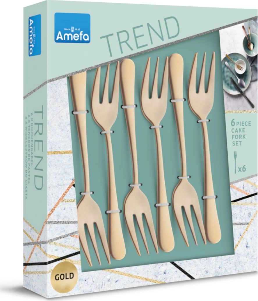 Amefa AUSTIN Set of cake forks