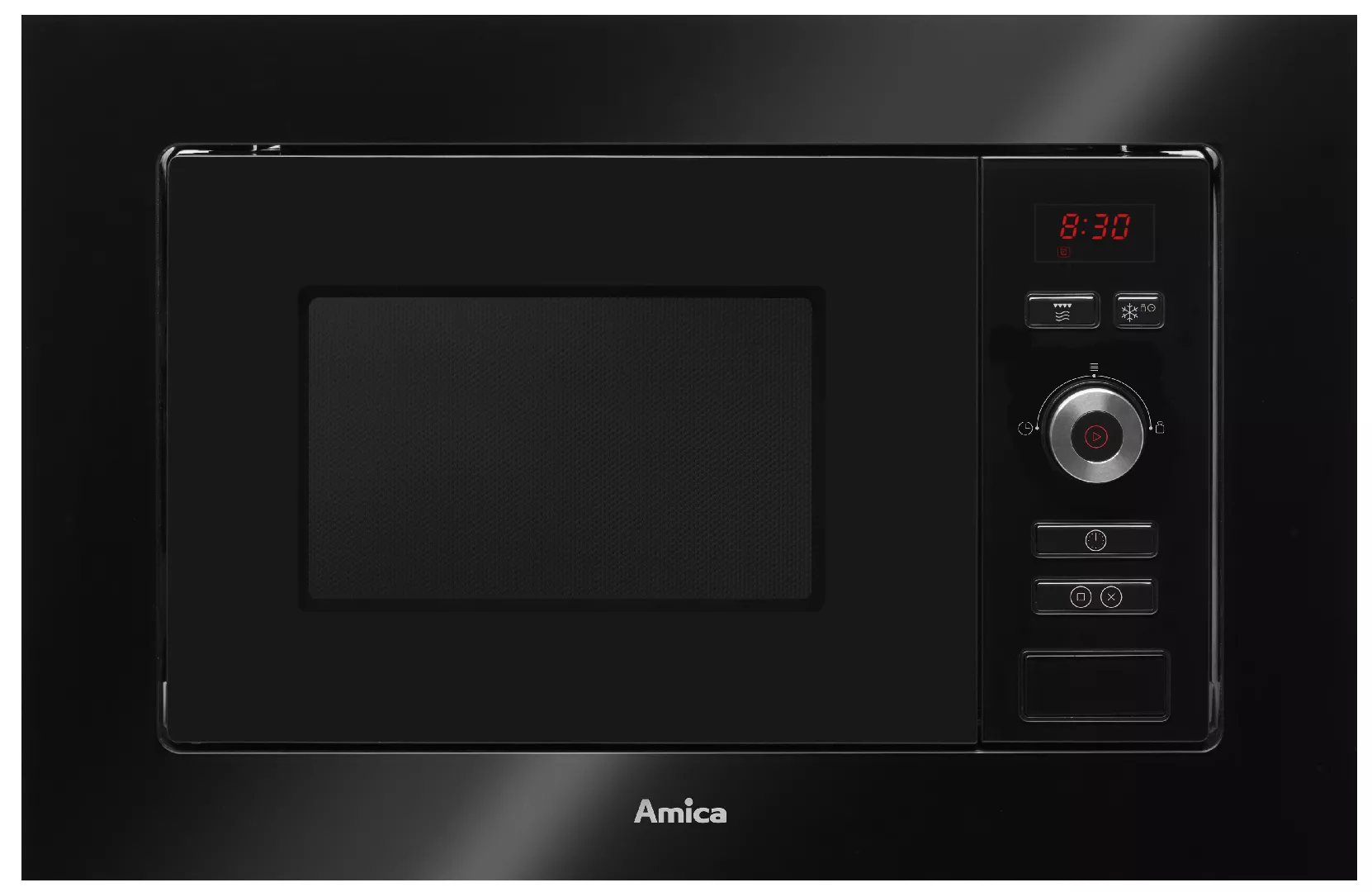 Amica AMMB20E1GB microwave Black Grill microwave