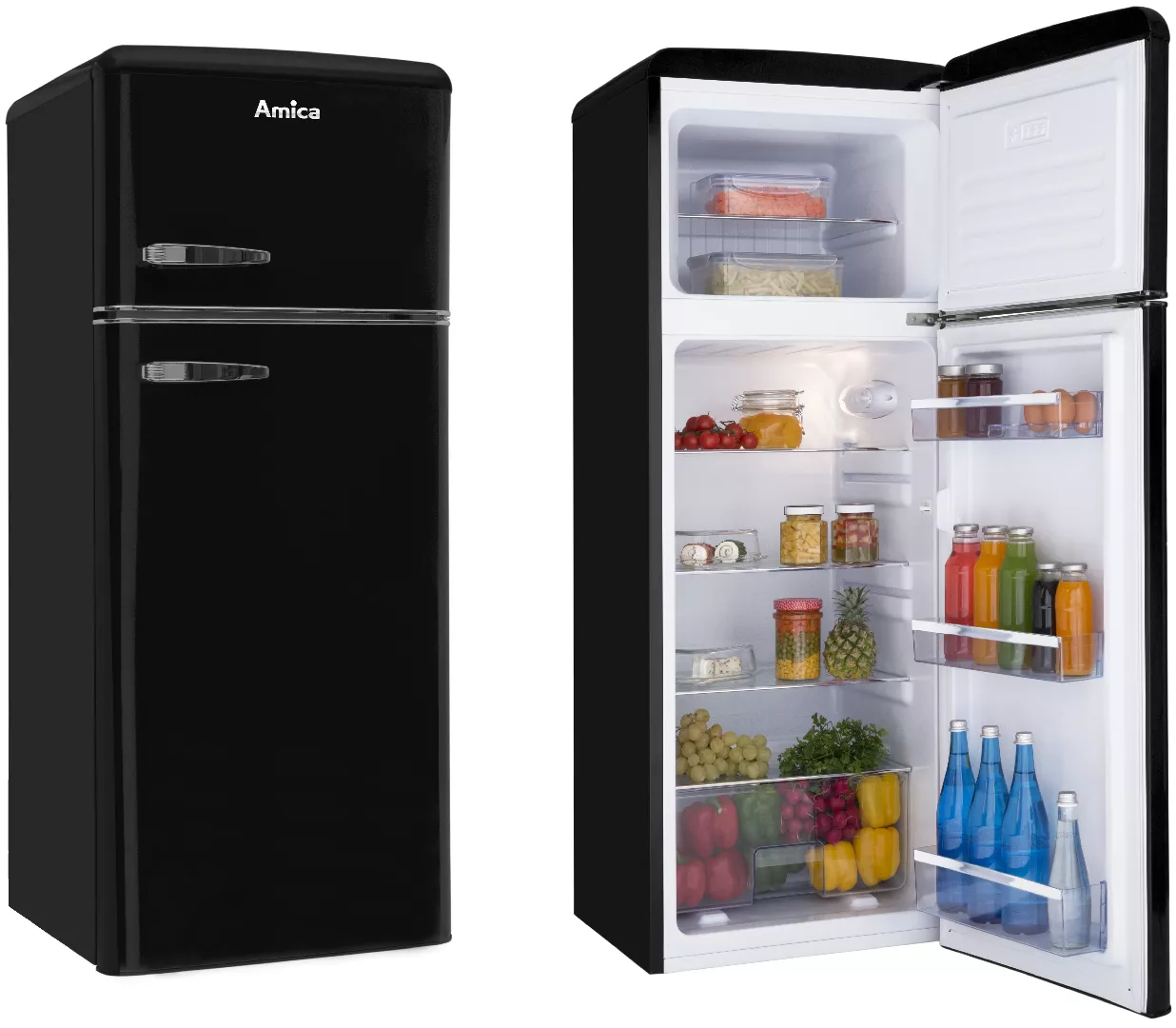 Amica KGC 15634 S fridge-freezer Freestanding