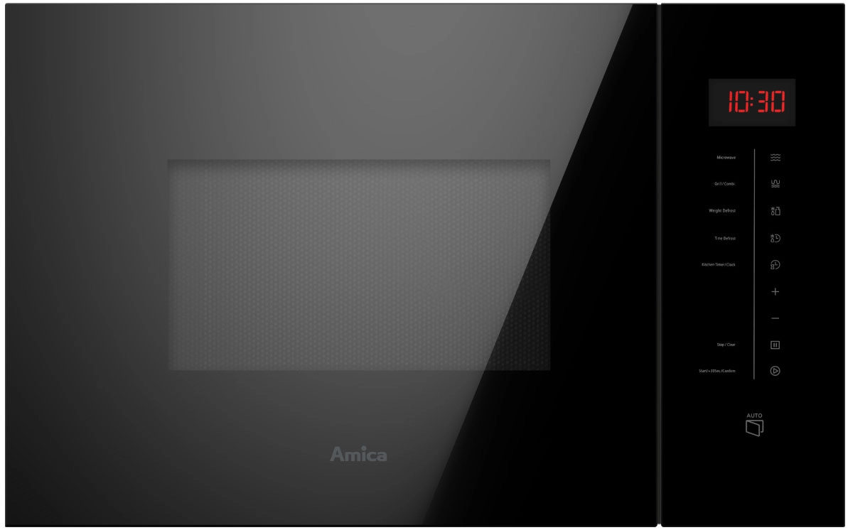 Amica AMMB25E2SGB X-TYPE Melns Kombinētā mikroviļņu krāsns Iebūvēts 25 L 900 W