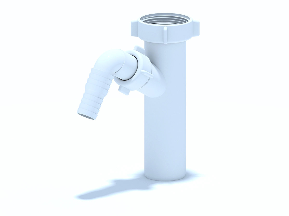 TEE FOR WASHING MACHINE 1½ X40