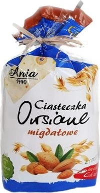 Ania Ciasteczka owsiane z migdałami 150