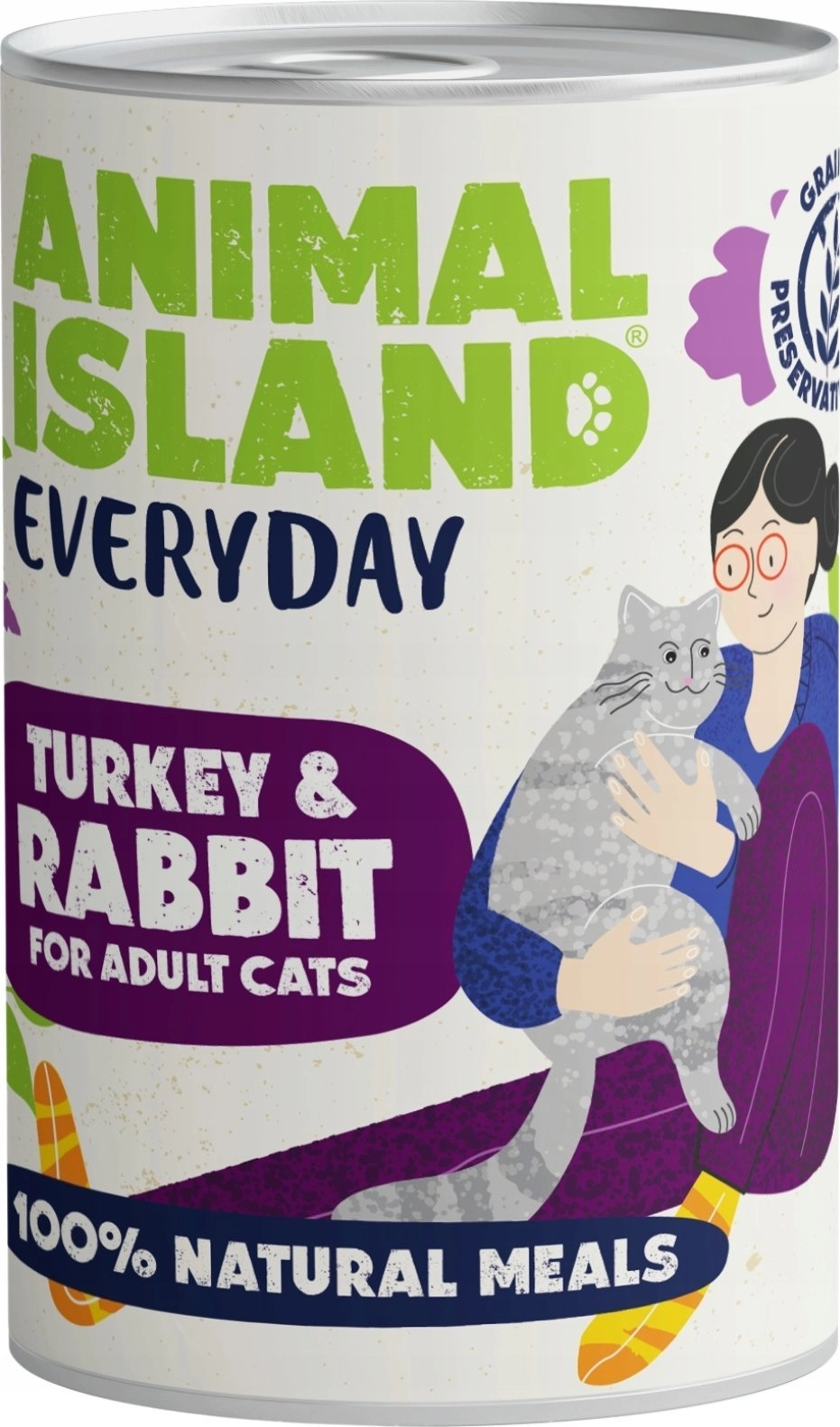 ANIMAL ISLAND Everyday Turkey and rabbit