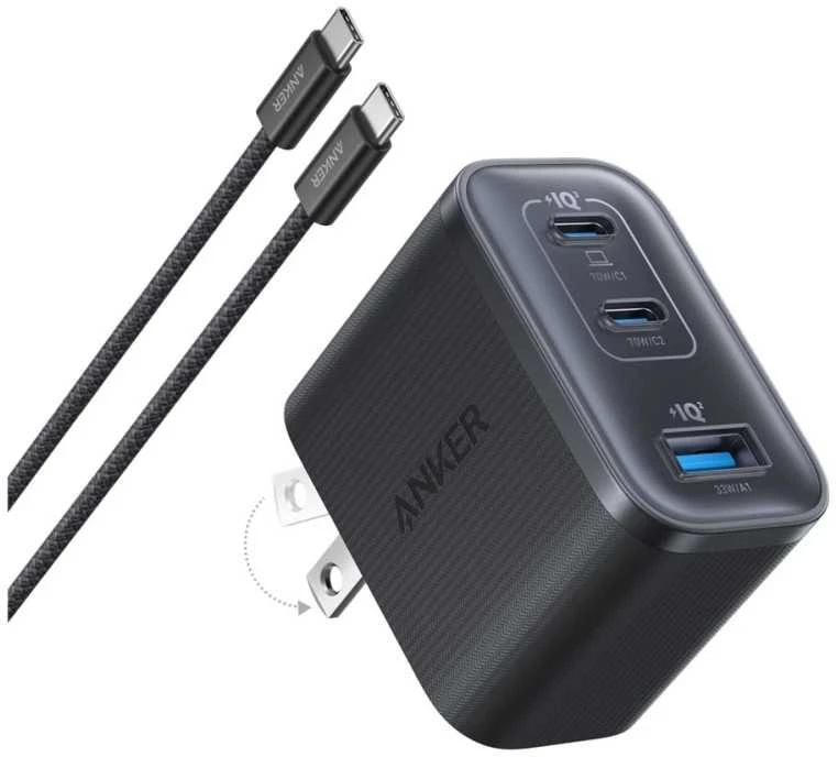 Anker Nano Charger 70W  3 connections