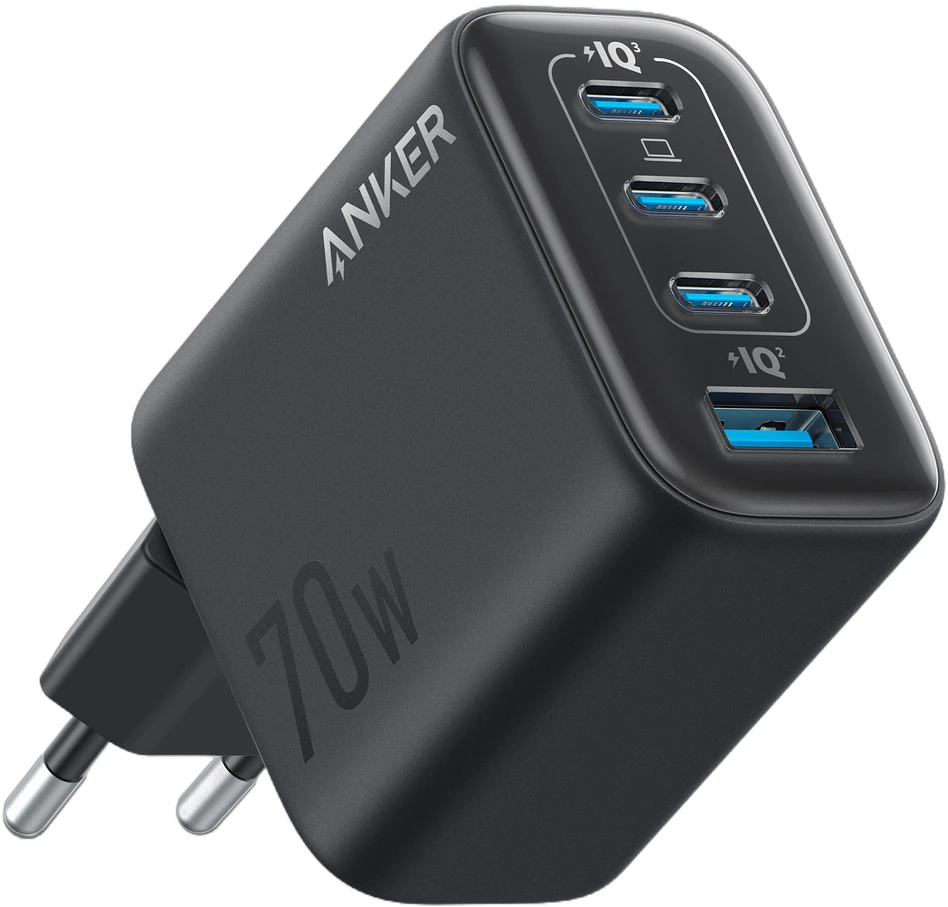 ANKER Zolo Charger 70W charger 3x