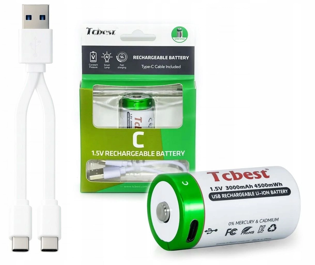 Li-ion Battery C R14 3000 Mah