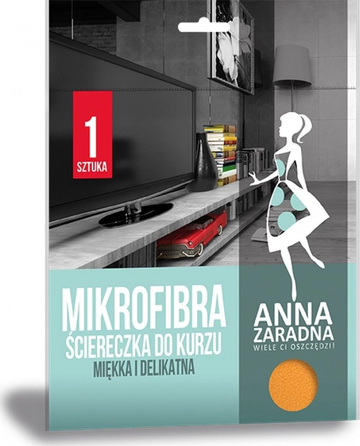 Anna Zaradna Mikrofibra ściereczka do kurzu