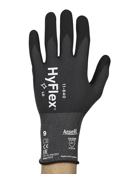 Protective gloves Ansell HyFlex 11-840 size