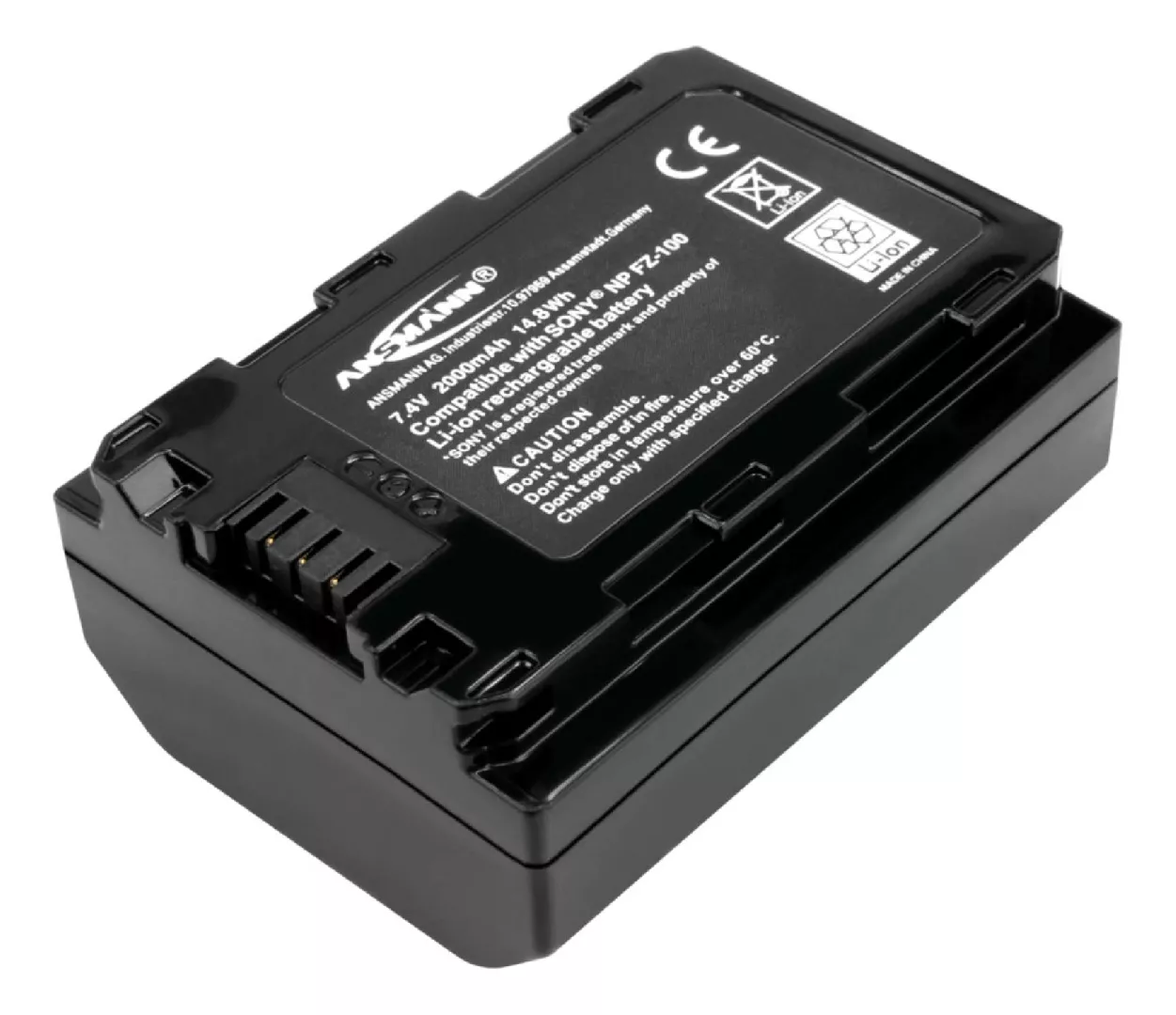 Ansmann 1400-0079 camera/camcorder battery Lithium Polymer