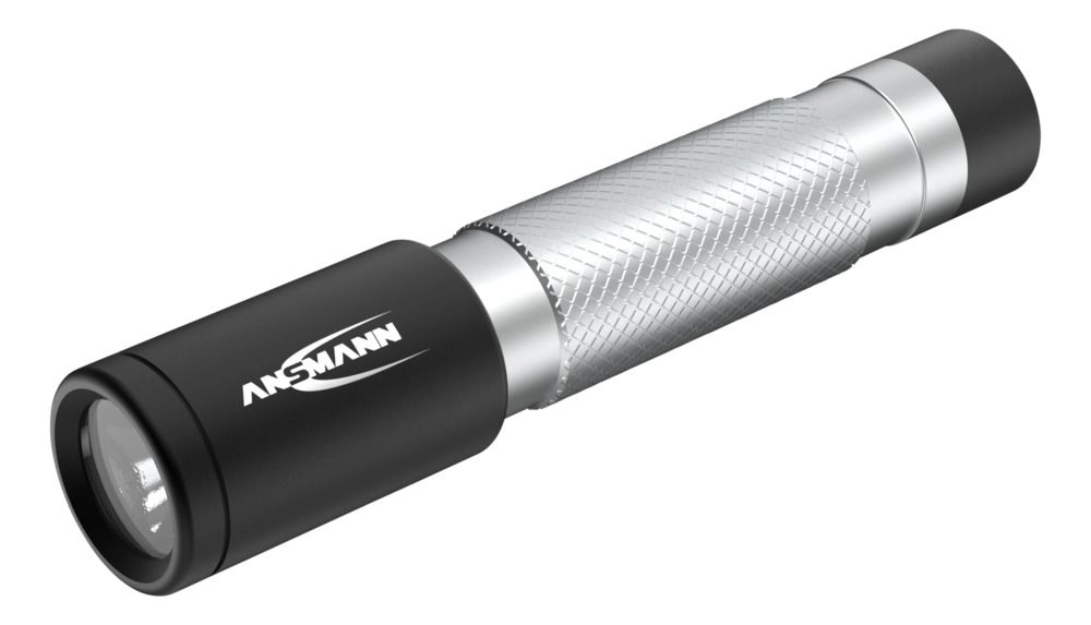 Ansmann 1600-0426 flashlight Black Silver Hand