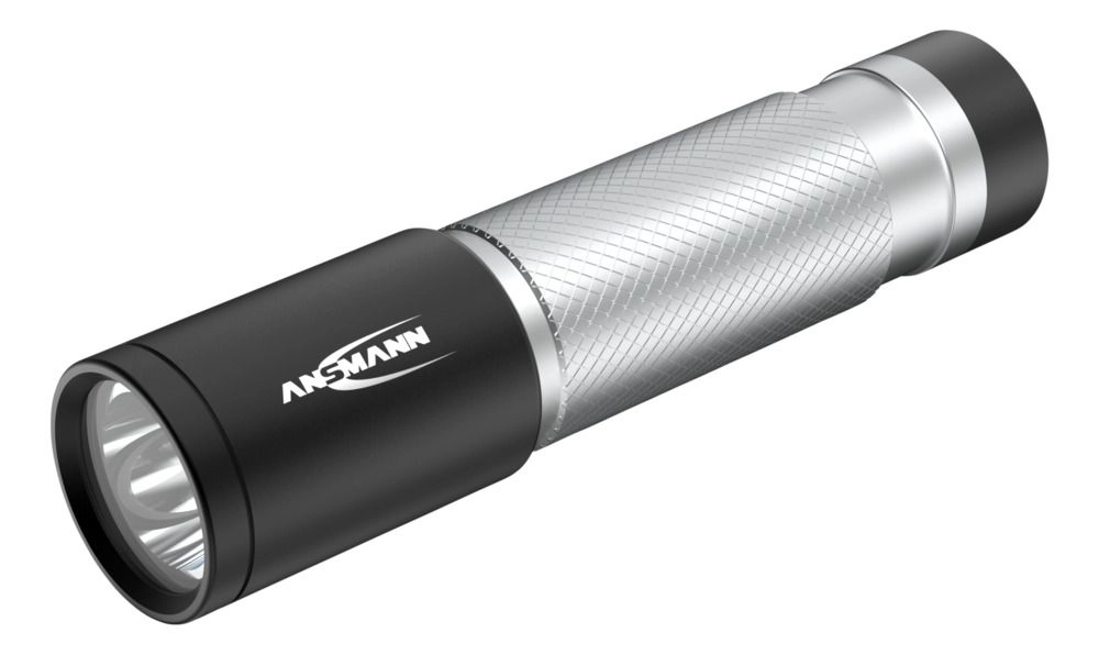 Ansmann 1600-0427 flashlight Black  Silver Hand
