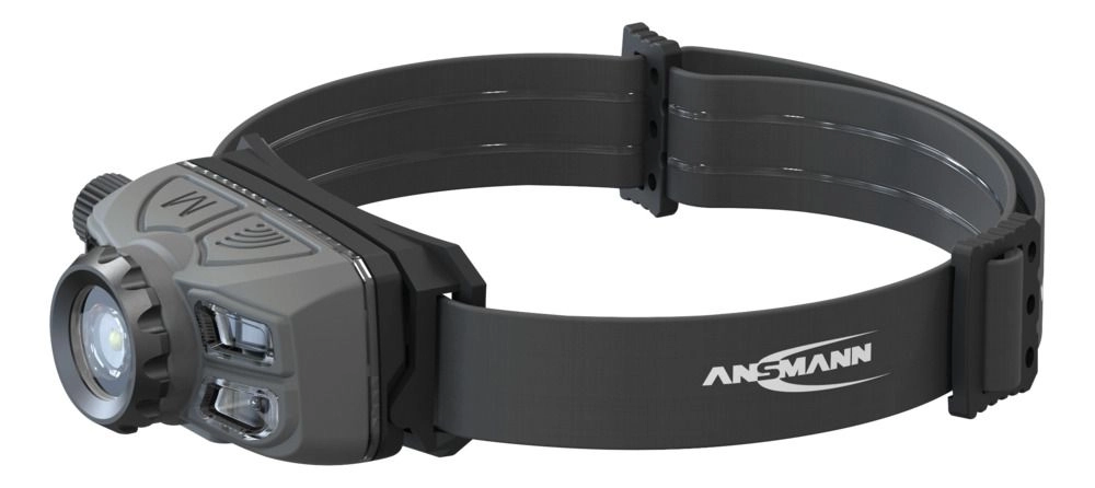 Ansmann HD450FRS Black  Grey Headband flashlight
