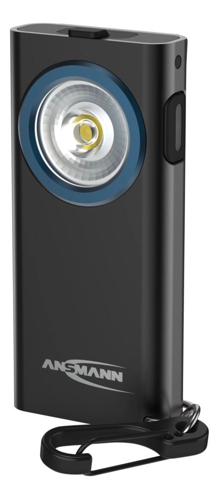 Ansmann ML400R Black Keychain flashlight LED