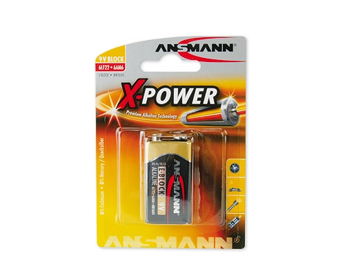 Ansmann 9V-Block Single-use battery Alkaline 5015643