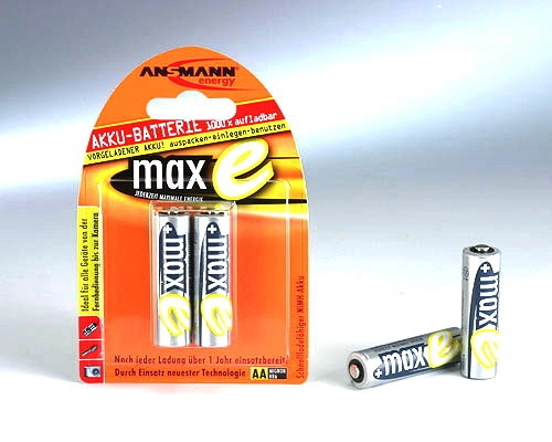 Ansmann Blister 2 X MAX-E Accu