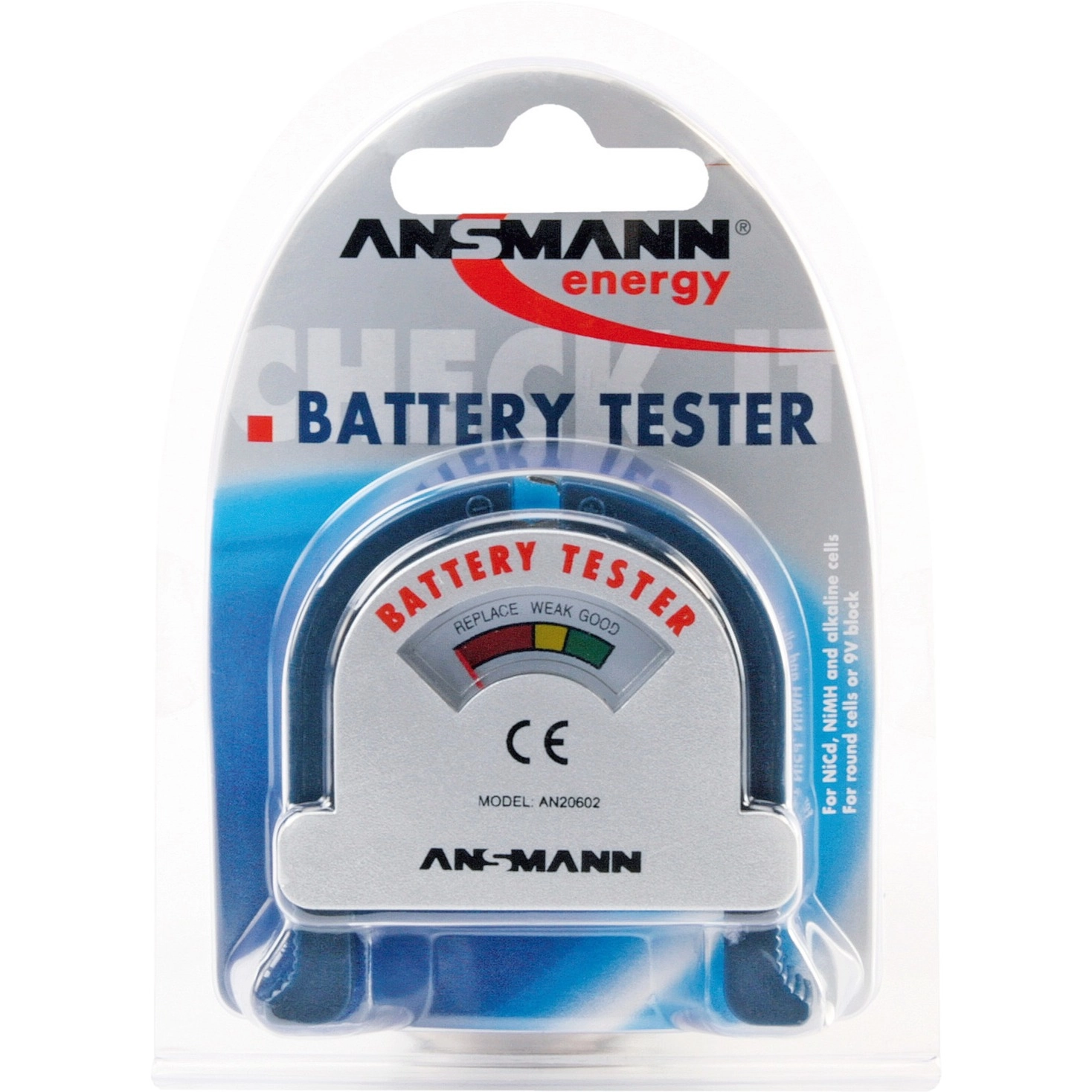 Ansmann Battery-Tester 4000001 4013674000005