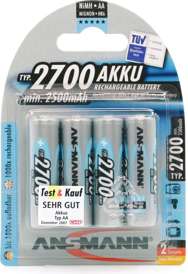 Ansmann Akumulator AA / R6 2700mAh