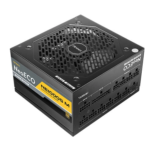 Antec Neo ECO Modular NE1000G M ATX3.0 EC barošanas avotu vienība 1000 W 20+4 pin ATX ATX Melns