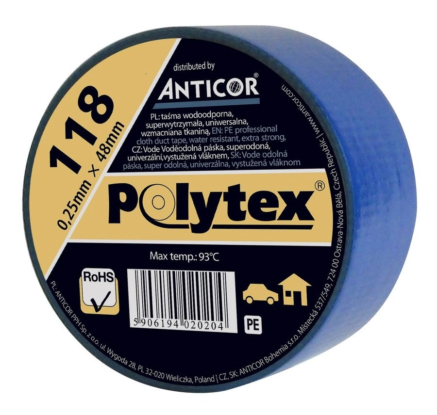 Anticor Polytex 118 tape for lagging