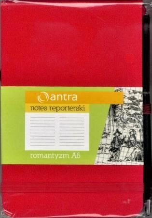 Antra Reporter`s Notebook A6Romanticism Line (244390)