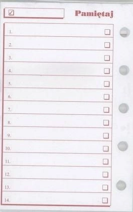 Antra Wkład do organizera M Pamiętaj