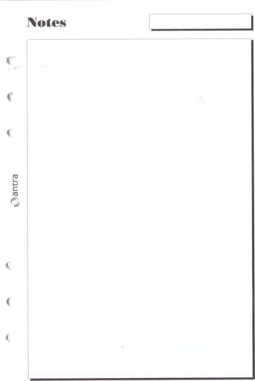 Antra Wkład do organizera K notes