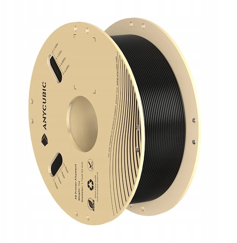 PLA Anycubic 1 KG Filament (Black)