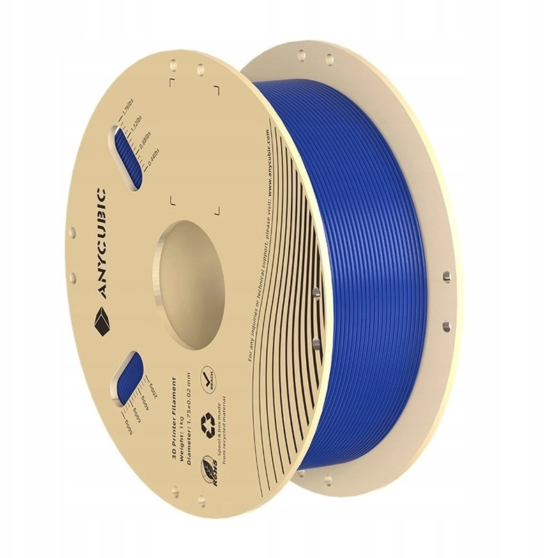 Anycubic PLA Filament Blue 081316 55351-0