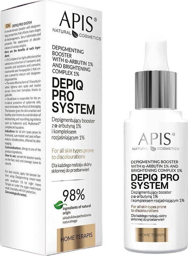 APIS_Depiq Pro Depigmenting system facial booster