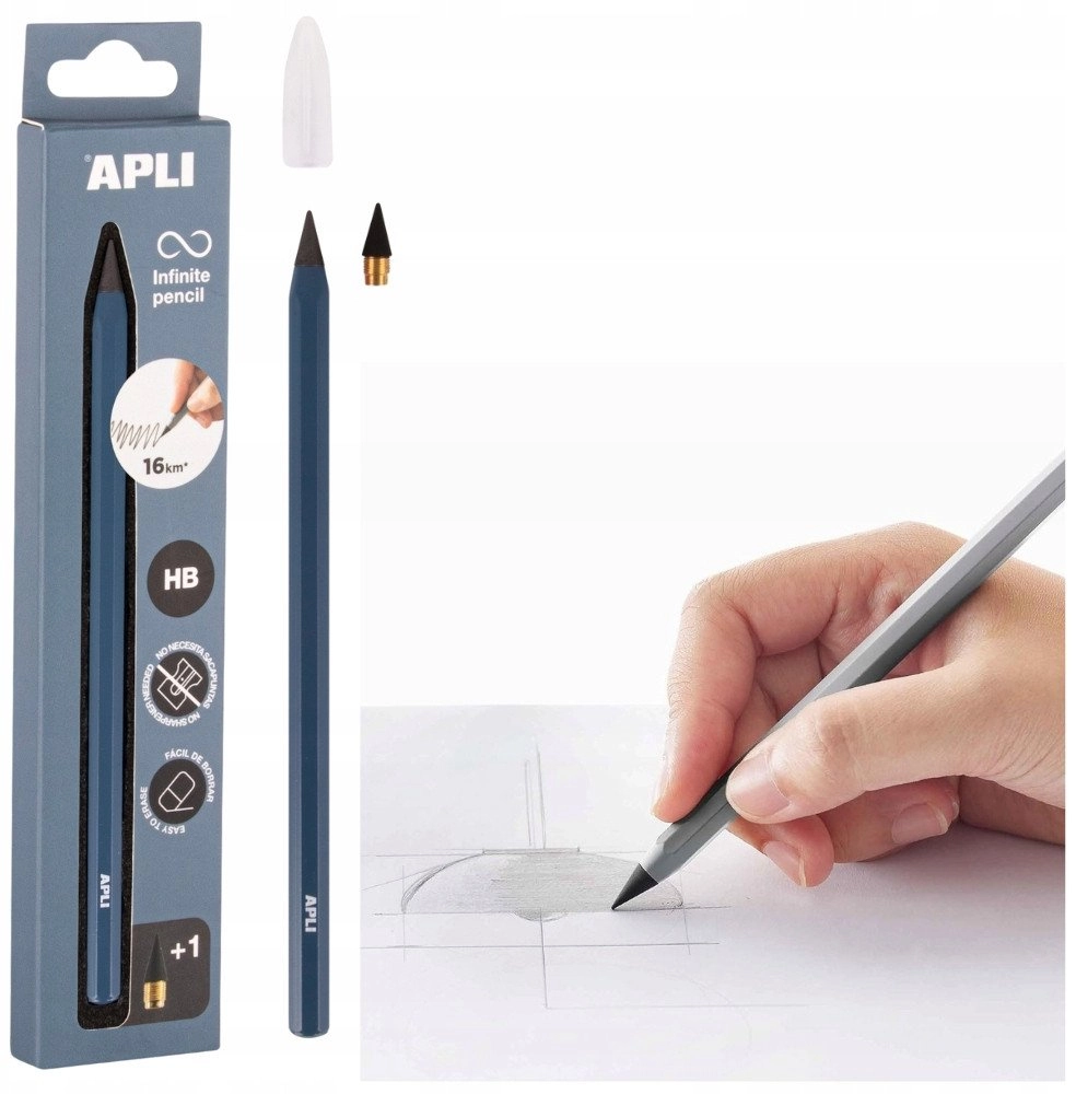 APLI Infinite fountain pencil HB box