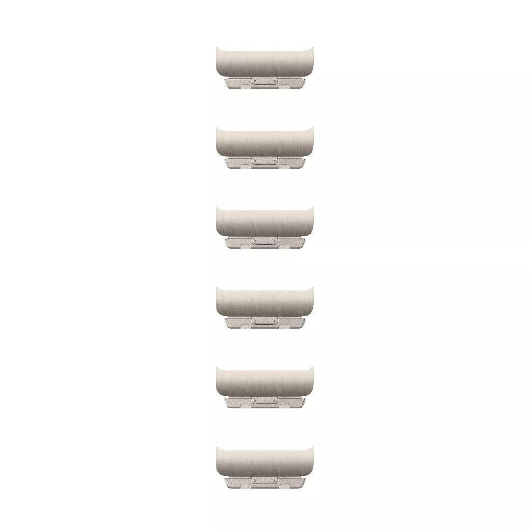 Apple 46mm Natural Link Bracelet Kit